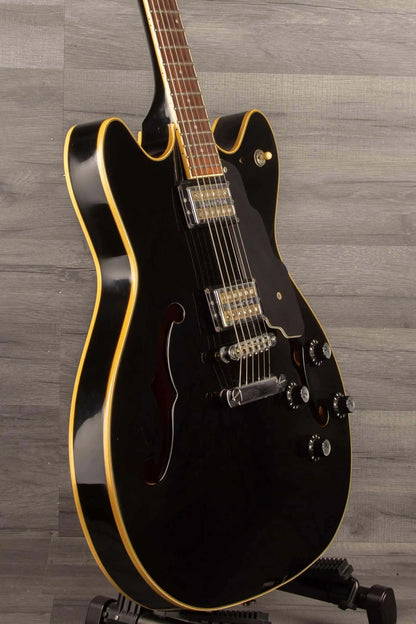 USED -  DeArmond (Guild) Starfire Custom Black inc hard case