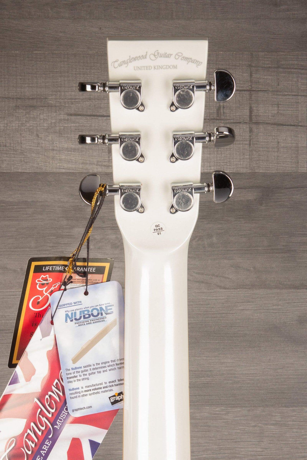 Tanglewood TW4 BLW Super Folk Electro-Acoustic, Whitsunday White Gloss
