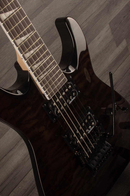 Jackson JS Series Dinky™ Arch Top JS32Q DKA Electric Guitar - Transparent Black