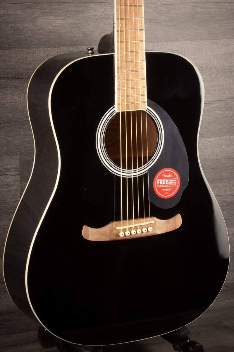 Fender FA-125 Black Acoustic Guitar