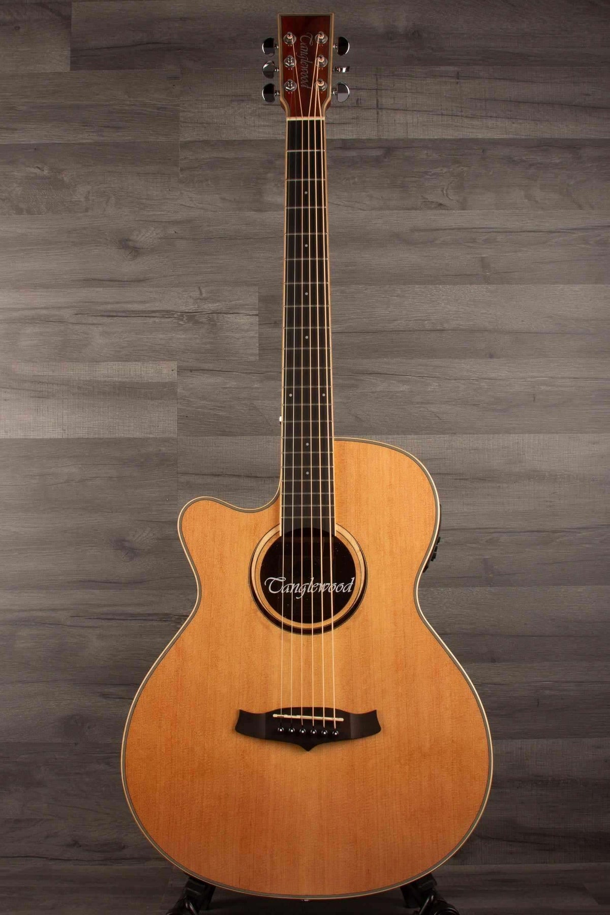 Tanglewood - TW4CENALH Winterleaf Super Folk Natural, Acoustic Guitar - Left handed