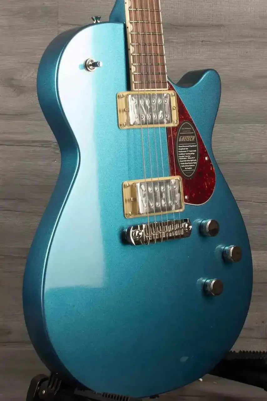 Gretsch Electromatic Jet Guitar with Rosewood Fingerboard in Riviera Blue