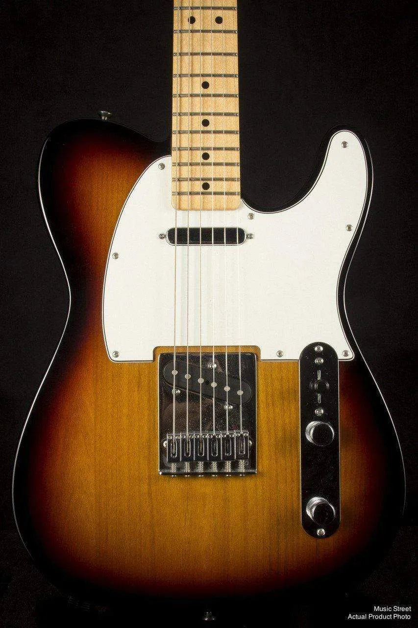 USED - Standard Telecaster 3 Tone Sunburst Maple Neck
