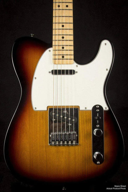 USED - Standard Telecaster 3 Tone Sunburst Maple Neck