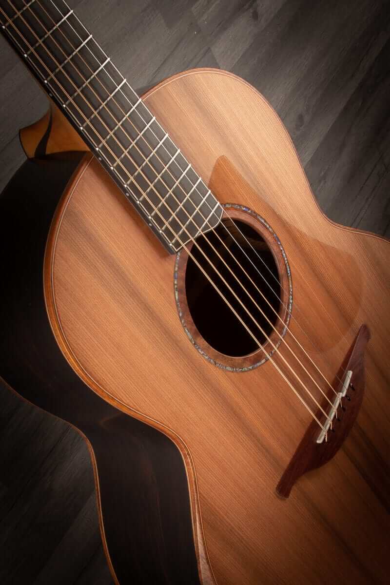 Lowden F-50 Acoustic Guitar - African Blackwood & Sinker Redwood Model