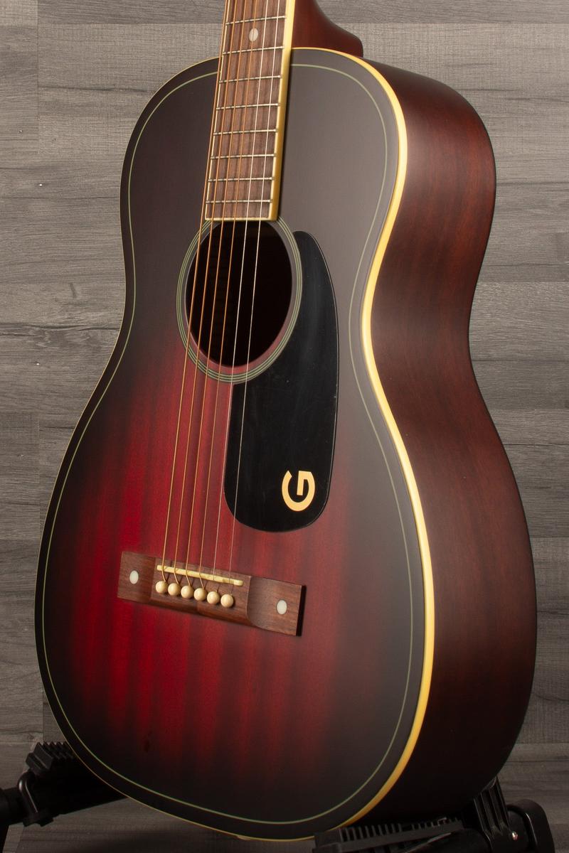 Gretsch  Jim Dandy™ Parlor, Walnut Fingerboard, Black Pickguard, Deep cherry burst