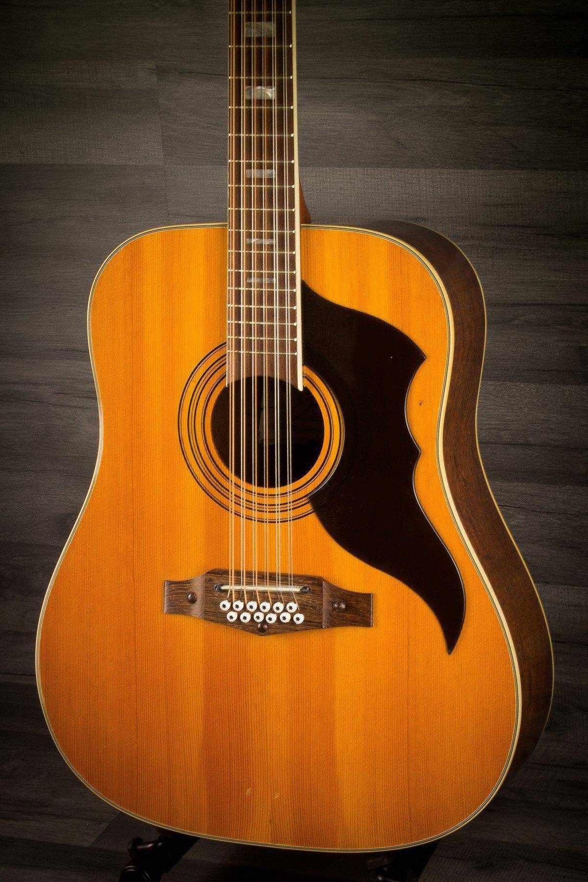 USED - 1970's EKO Ranger 12 String Acoustic Guitar