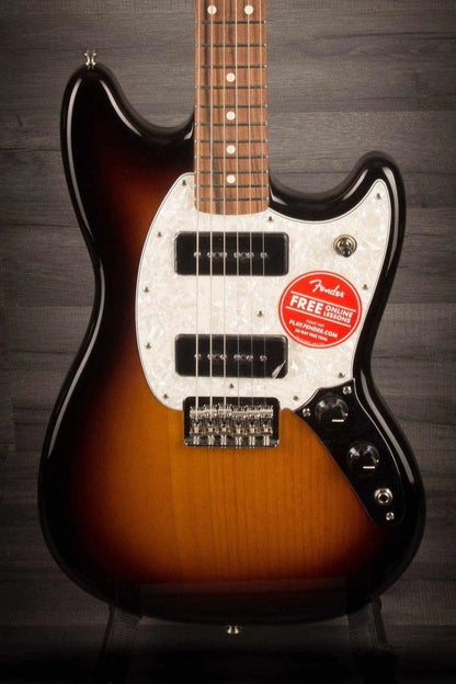 Fender Mustang 90 Electric Guitar, Pau Ferro, 2-Tone Sunburst