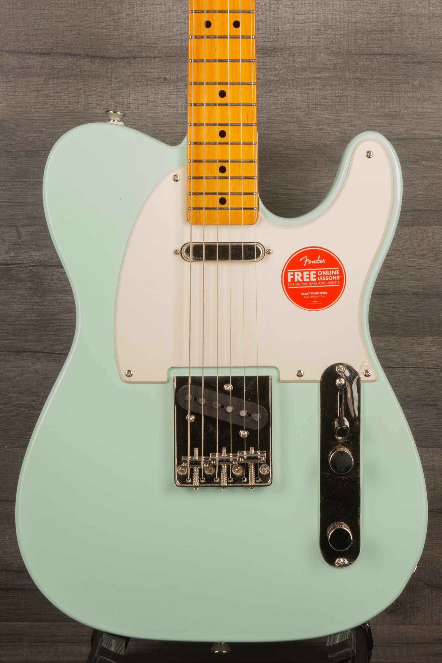 Squier  FSR Classic Vibe '50s Telecaster®, Maple Fingerboard, Parchment Pickguard, Sonic Blue