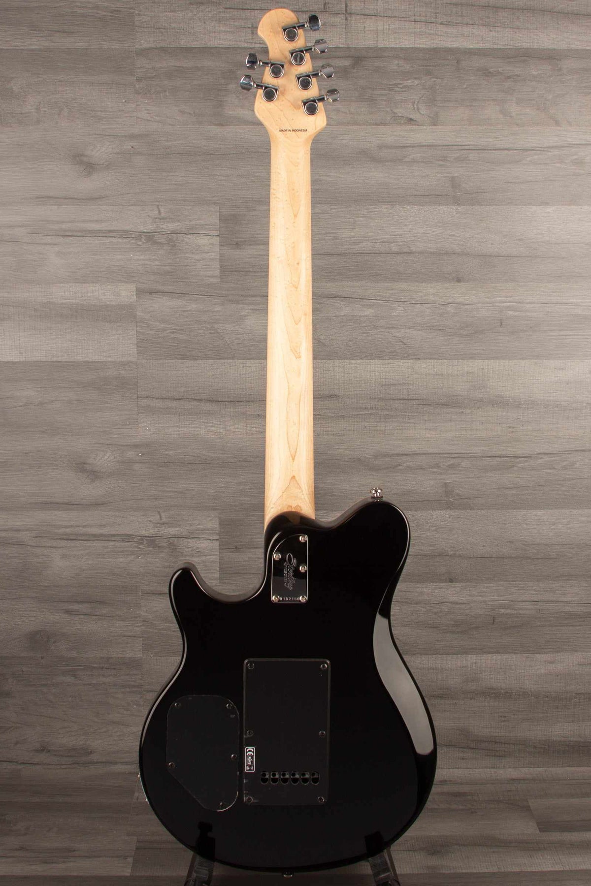 MusicMan Sterling Axis Flame Maple - Neptune Blue