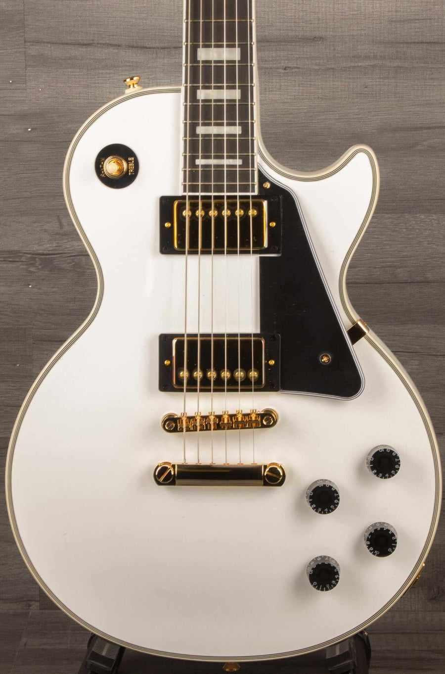 USED Epiphone Les Paul Custom Alpine White
