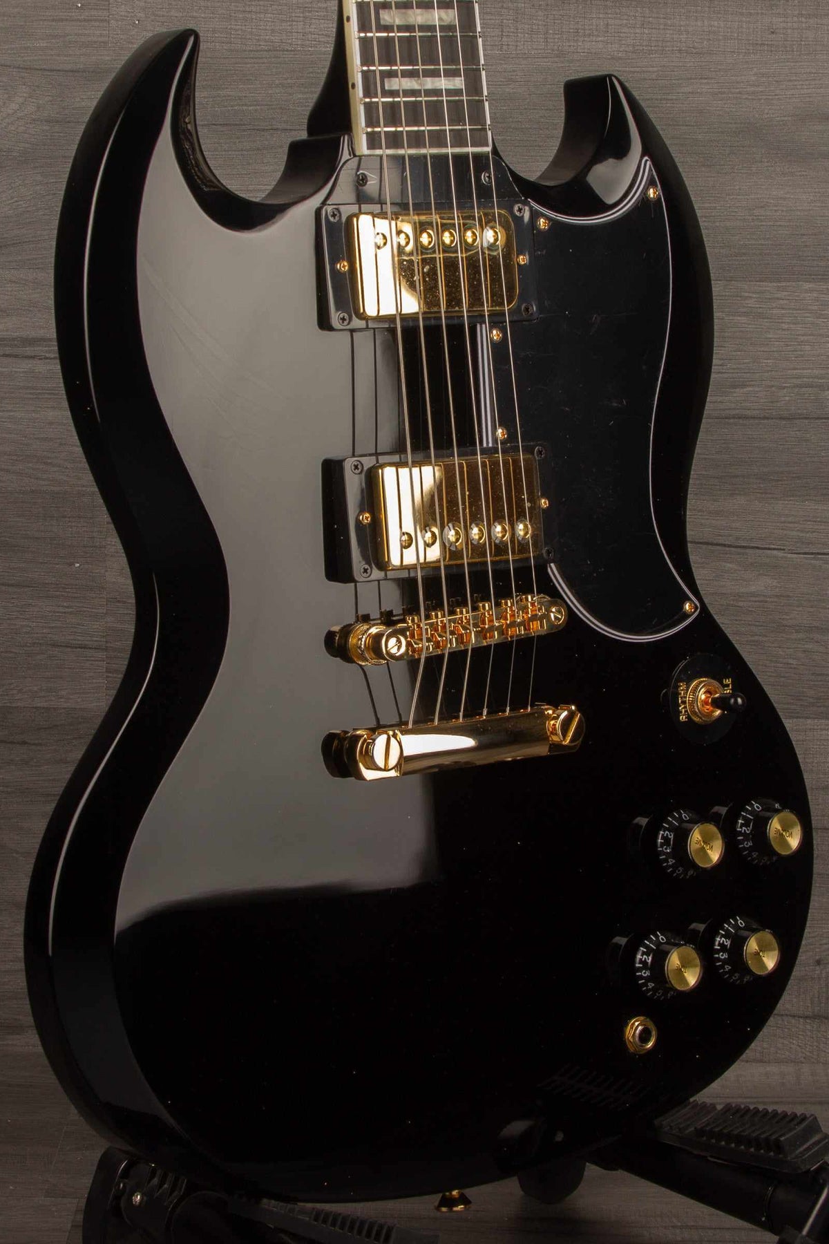 USED- Epiphone SG Custom Electric Guitar - Ebony