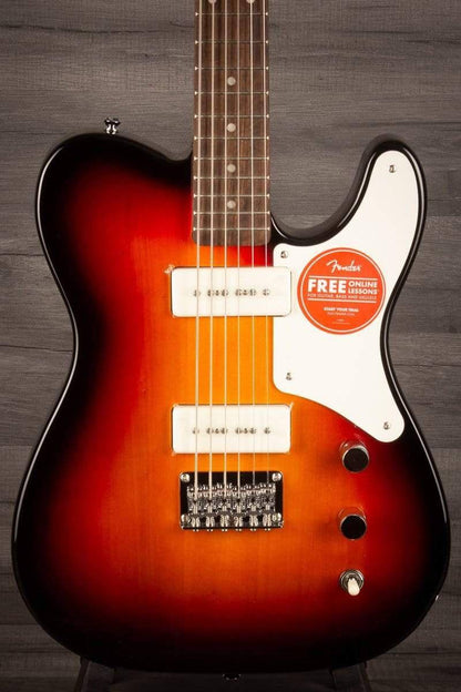 Squier Paranormal Baritone Cabronita Telecaster - 3 Colour Sunburst