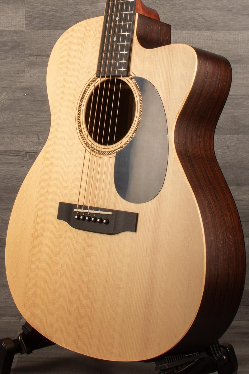 Sigma 000TCE Tilia Back & sides cutaway, torch inlay