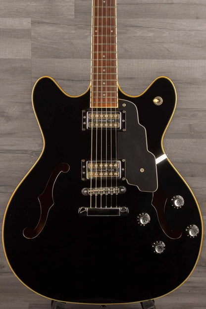 USED -  DeArmond (Guild) Starfire Custom Black inc hard case