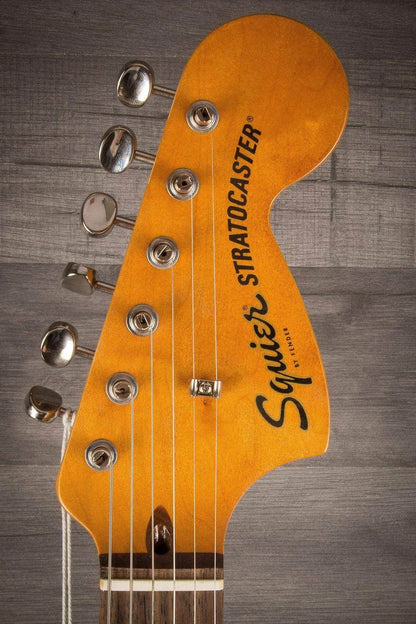 Squier Classic Vibe '70s Stratocaster Electric Guitar, Laurel Fingerboard - Olympic White