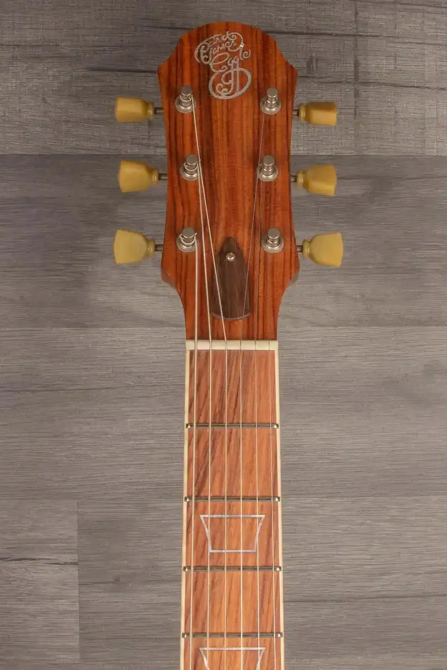 Patrick James Eggle Macon Carved Top Electric Guitar (#30913), Santos Rosewood Neck, Cream T GT57 Pickups