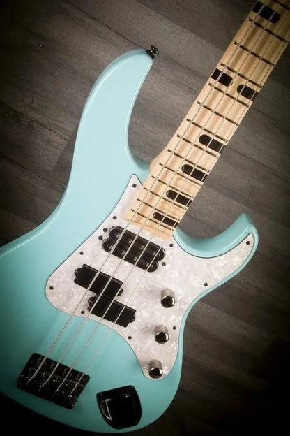 Yamaha Attitude Limited 3 Bass Guitar - Sonic Blue, Billy Sheehan Signature Model - 34" Scale, DiMarzio Pickup