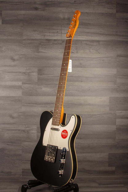 Squier  Classic Vibe Baritone Custom Telecaster®, Laurel Fingerboard, Parchment Pickguard, Satin Black