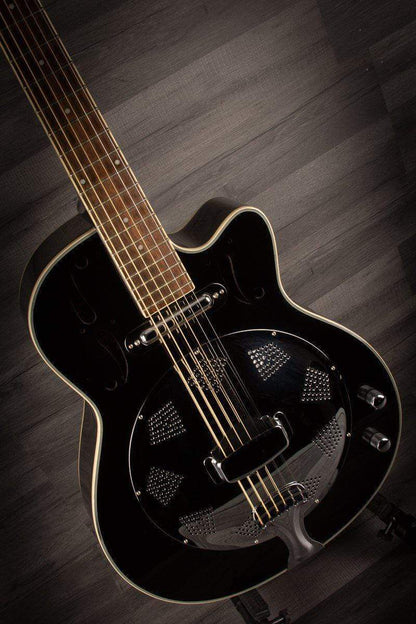 USED - Ozark 3515E Resonator Black Electro Cutaway