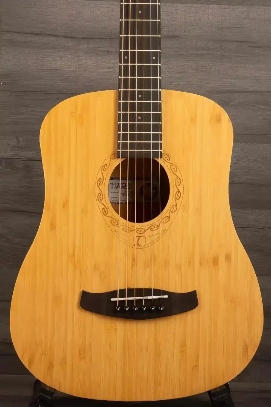 Tanglewood TWT18 Tiare Travel Acoustic, Natural Bamboo