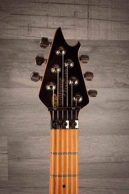 USED - EVH Wolfgang Wg Standard QM Transparent Amber