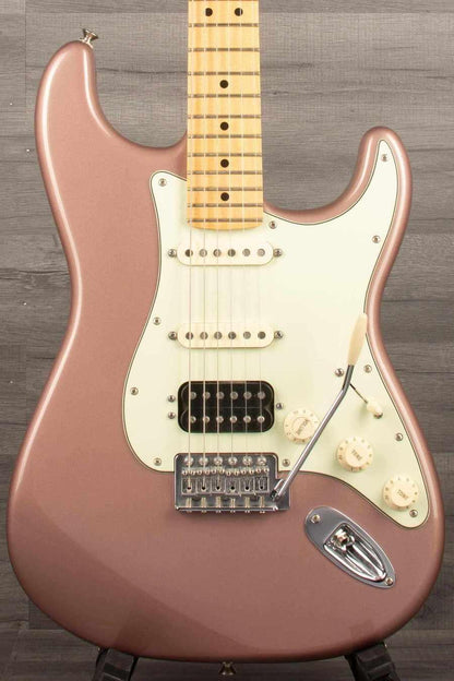 USED - Fender Deluxe Lonestar Strat Burgendy Mist Metallic 2013