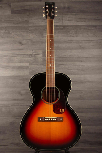 Gretsch Jim Dandy™ Concert LTD, Solid Top, Walnut Fingerboard, Heritage Burst