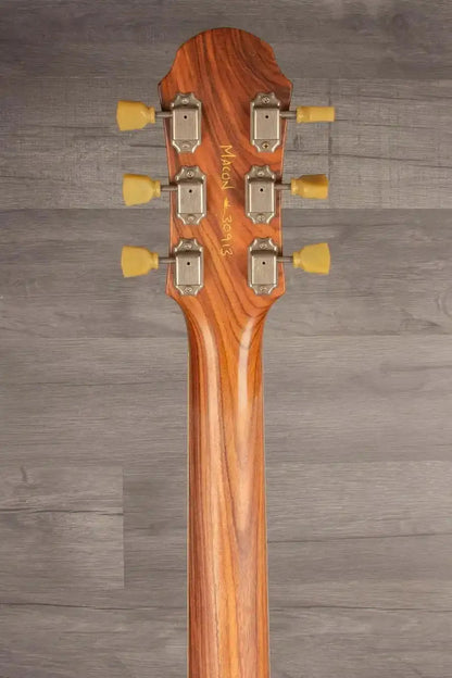 Patrick James Eggle Macon Carved Top Electric Guitar (#30913), Santos Rosewood Neck, Cream T GT57 Pickups