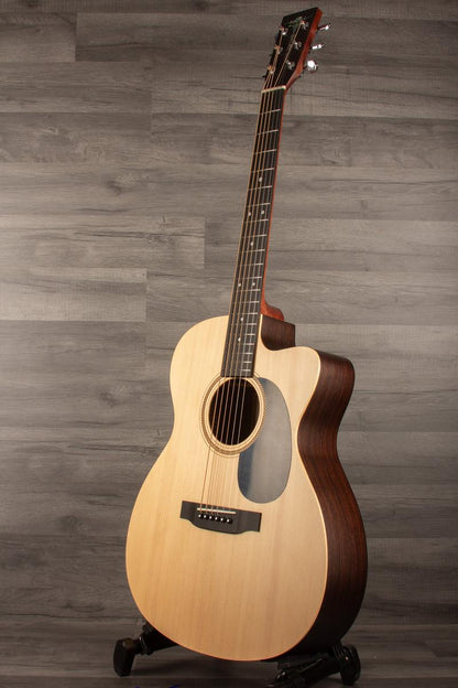 Sigma 000TCE Tilia Back & sides cutaway, torch inlay