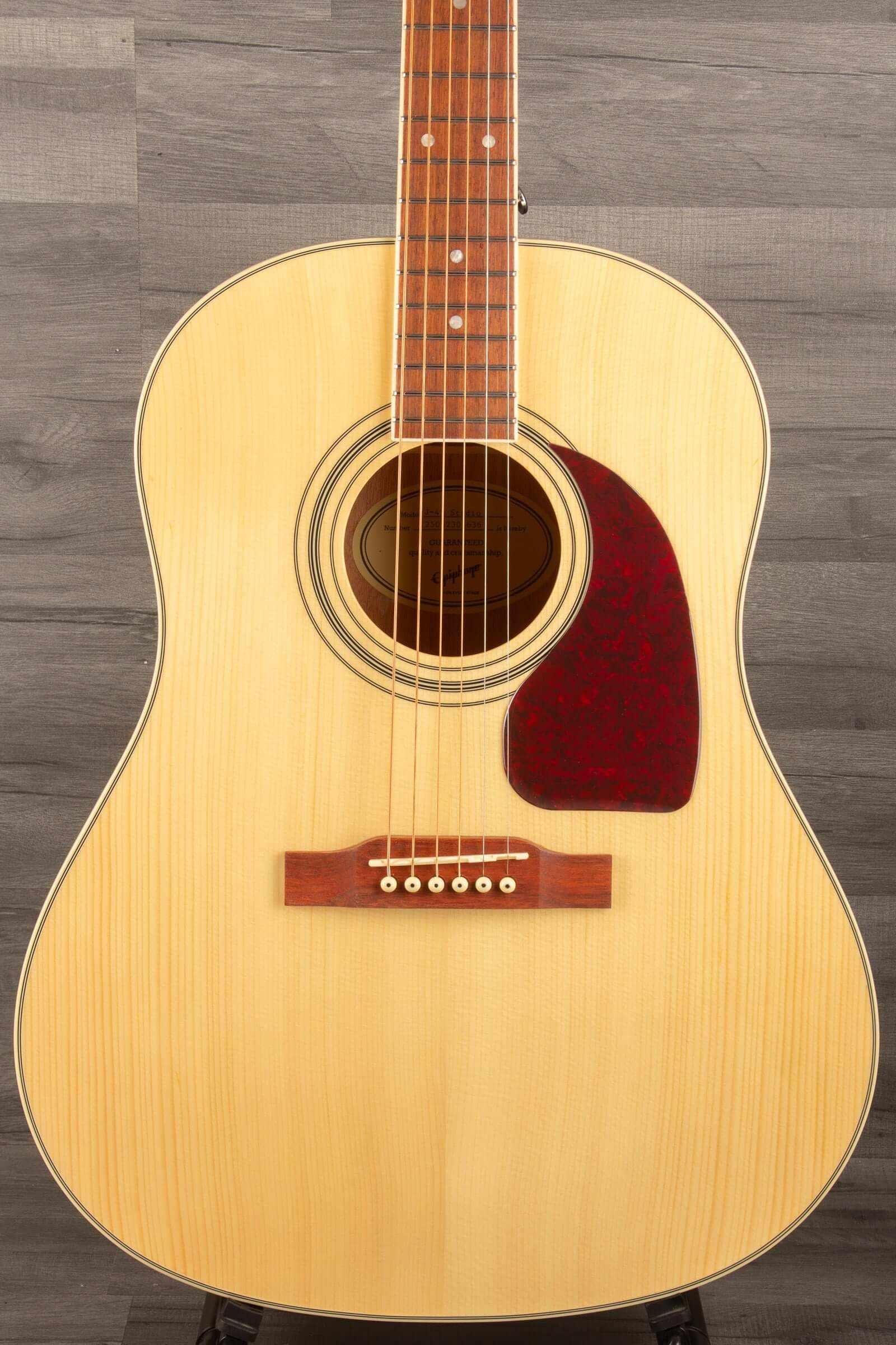 Epiphone J45 Studio Solid Top - Natural, Acoustic Guitar
