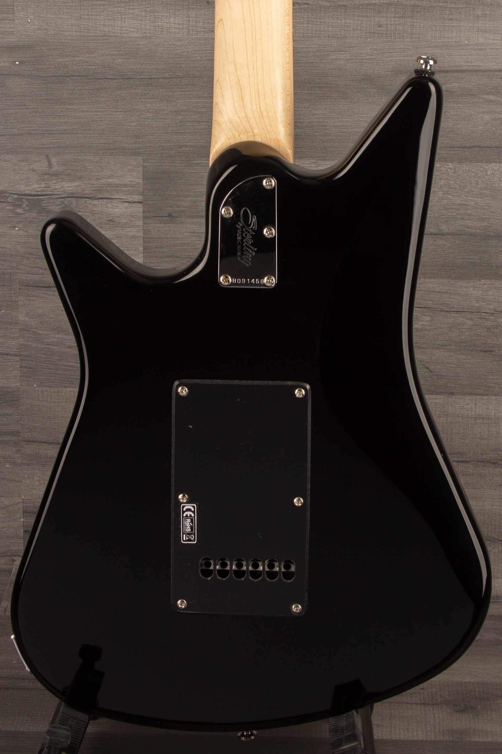 Sterling by MusicMan Albert Lee HH Electric Guitar - Black