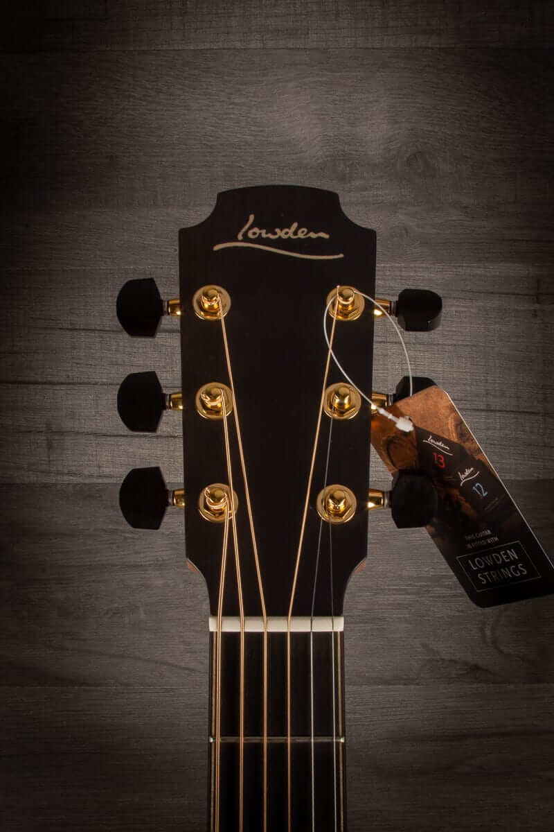 Lowden F-50 Acoustic Guitar - African Blackwood & Sinker Redwood Model
