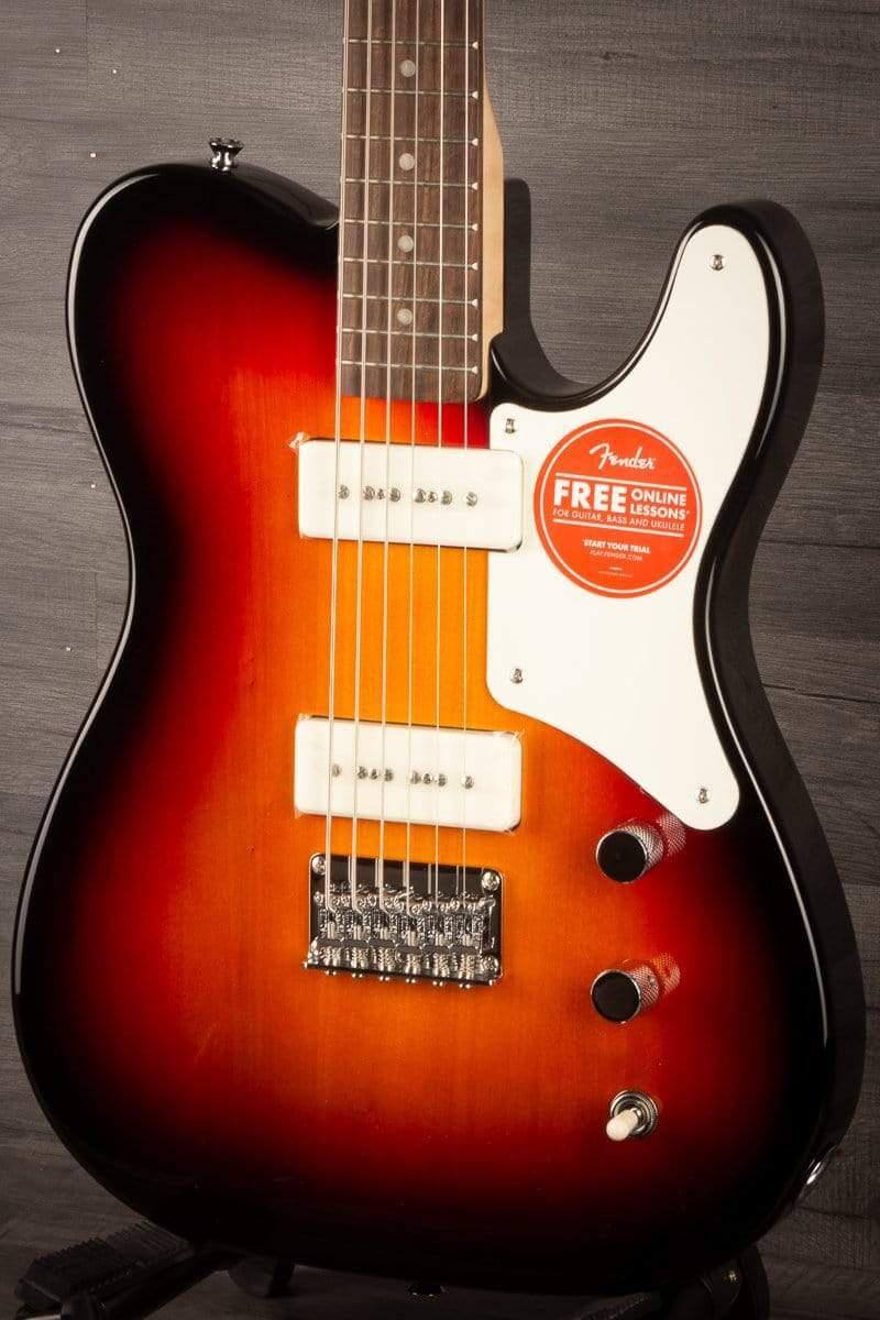 Squier Paranormal Baritone Cabronita Telecaster - 3 Colour Sunburst
