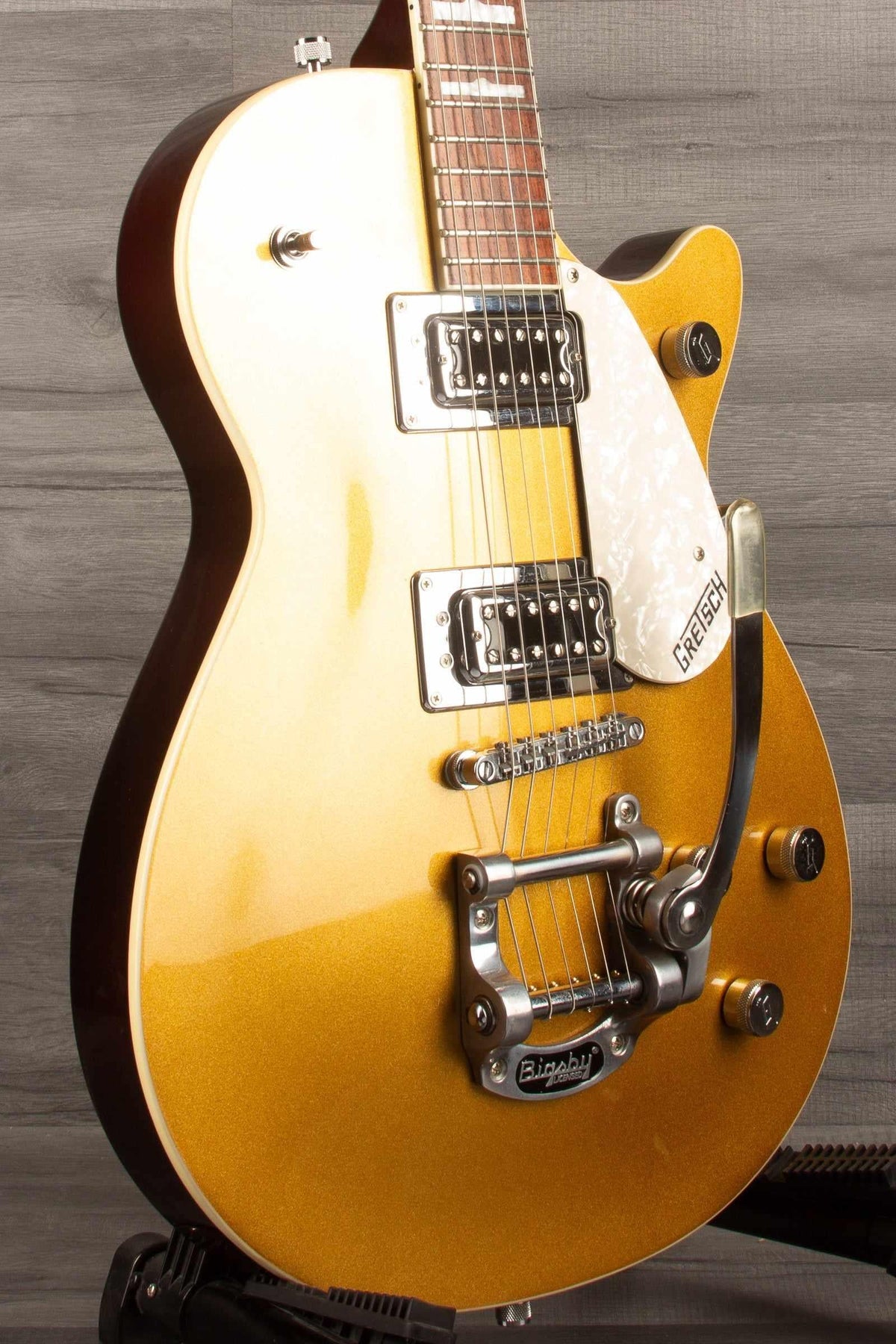 USED - Gretsch G5438T Electromatic, Pro Jet Sparkling gold.