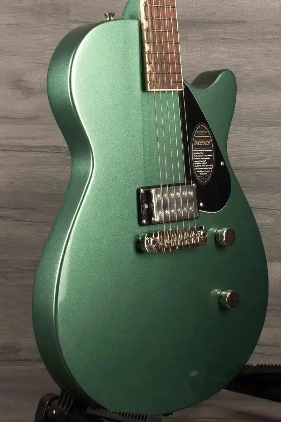 Gretsch Electromatic Jet Club 1 Pickup Steel Olive Green Guitar