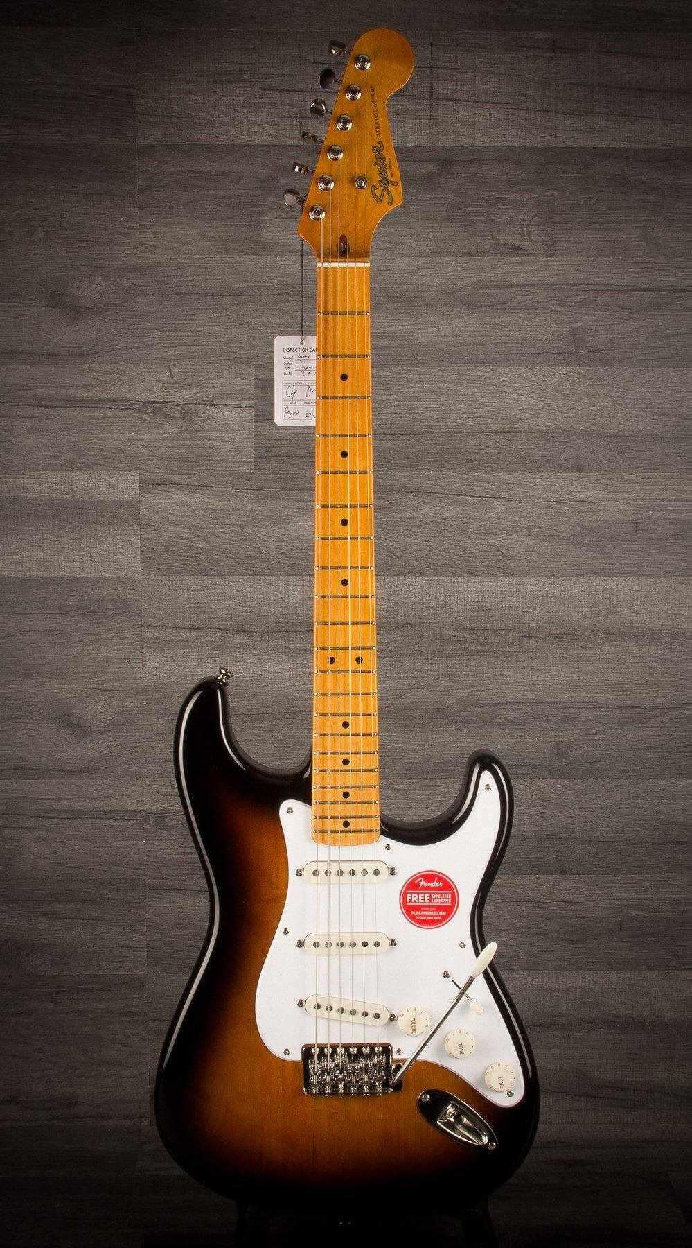 Squier Classic Vibe '50s Stratocaster Electric Guitar - 2-Tone Sunburst