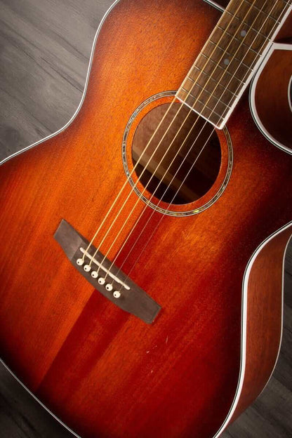 Cort GA MEDX Mahogany Open Pore Electro acoustic guitar