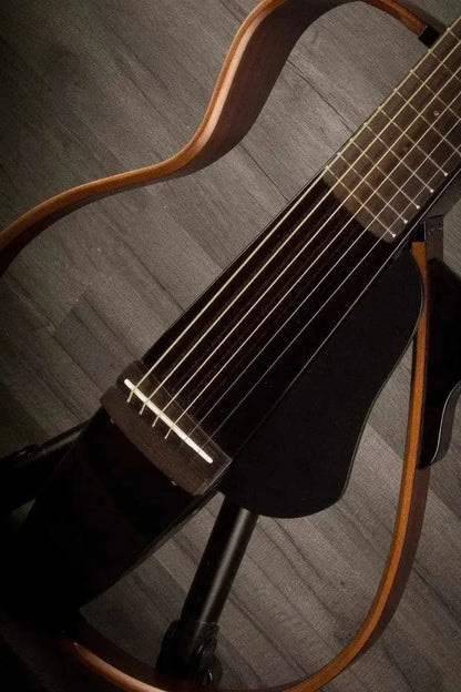 Yamaha SLG200S Silent Guitar Steel - Black