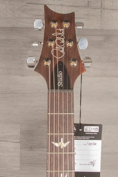 PRS Studio Electric Guitar s#0340212 – 58/15 LT Humbucker, Aquamarine