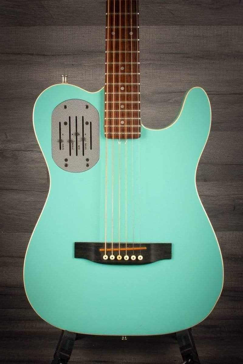 USED - Godin Acousticaster LR Baggs Turquoise
