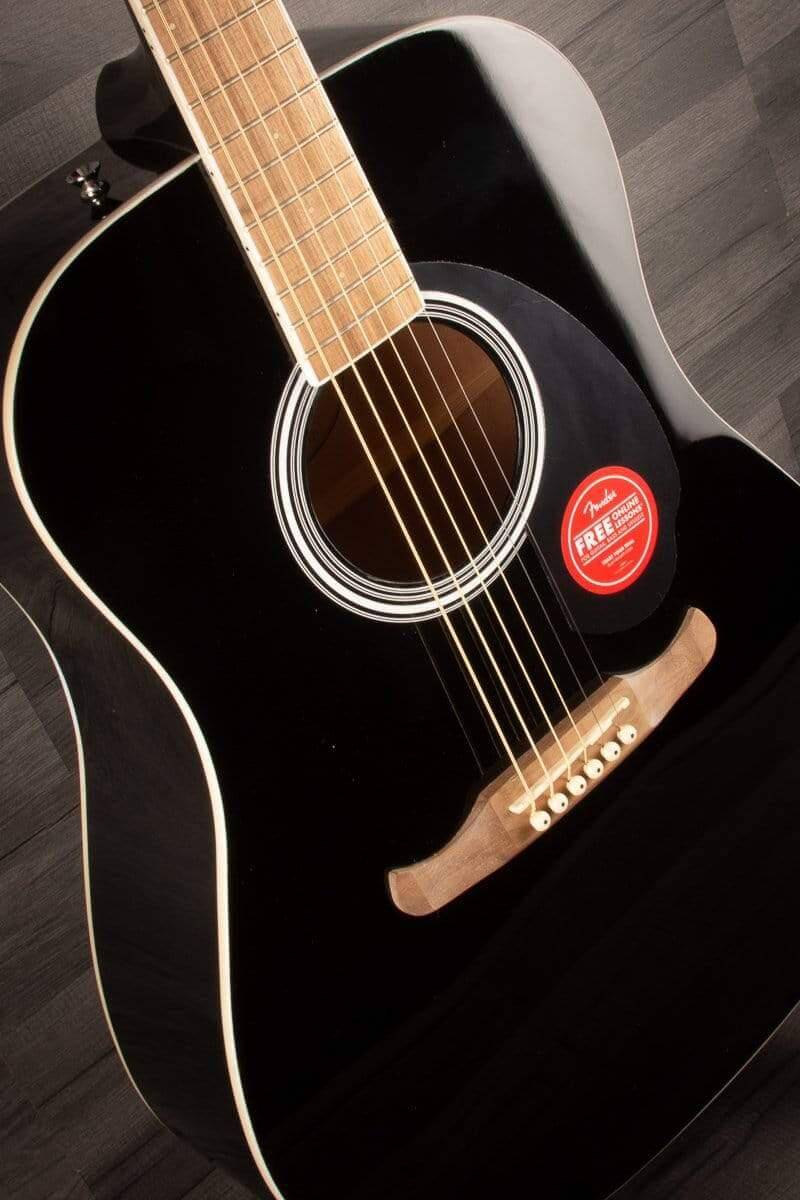 Fender FA-125 Black Acoustic Guitar