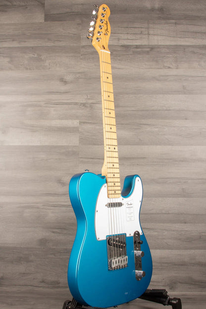 Fender Standard Telecaster Aqua Marine Metallic, Maple Fingerboard, White Pickguard
