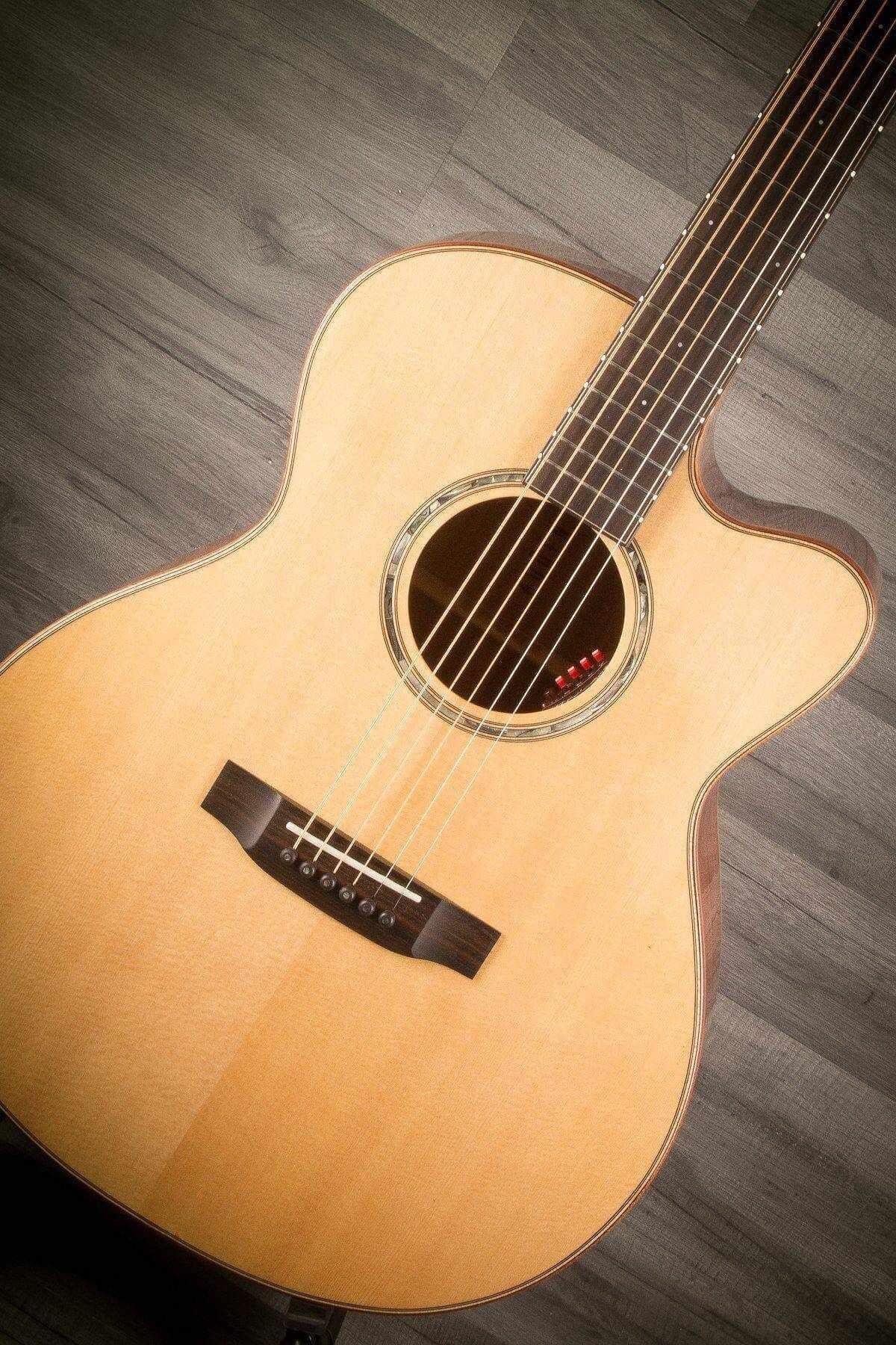 Auden Artist Mahogany Austin Spruce Cutaway
