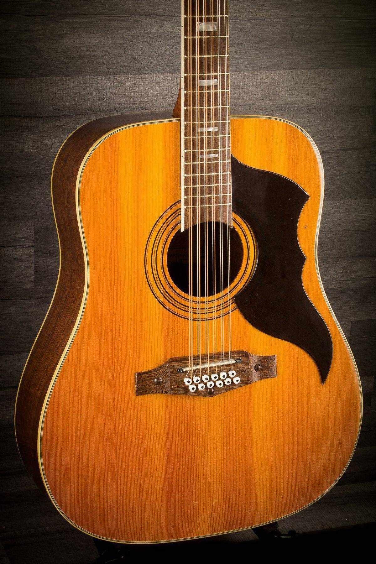 USED - 1970's EKO Ranger 12 String Acoustic Guitar
