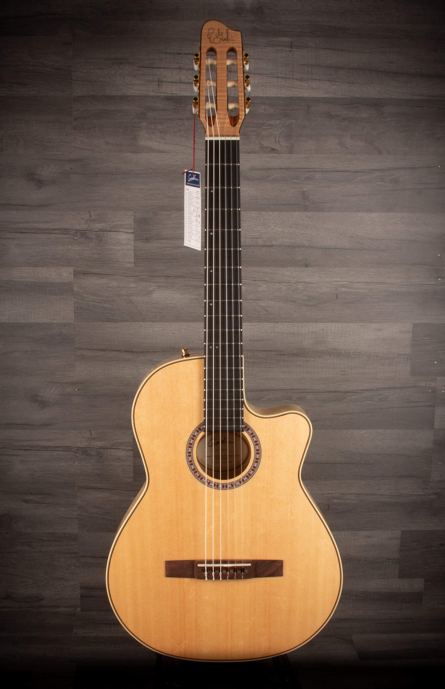 Godin Arena Flame Maple CW Crescent II with Bag