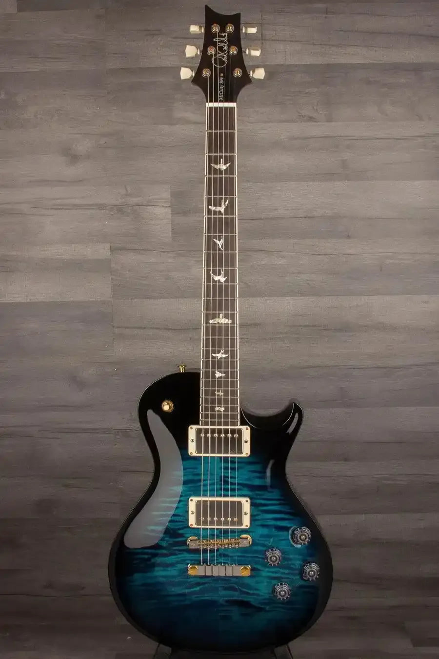 PRS McCarty SC594 Electric Guitar 10 Top (#0348555), Cobalt Burst Wrap - 58/15 LT Pickups, Hybrid Hardware