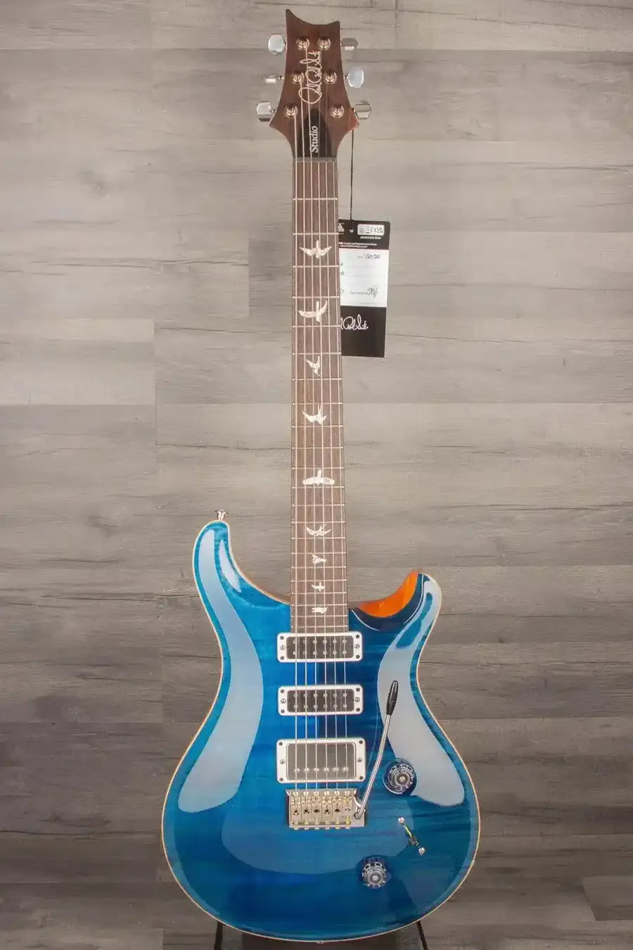 PRS Studio Electric Guitar s#0340212 – 58/15 LT Humbucker, Aquamarine
