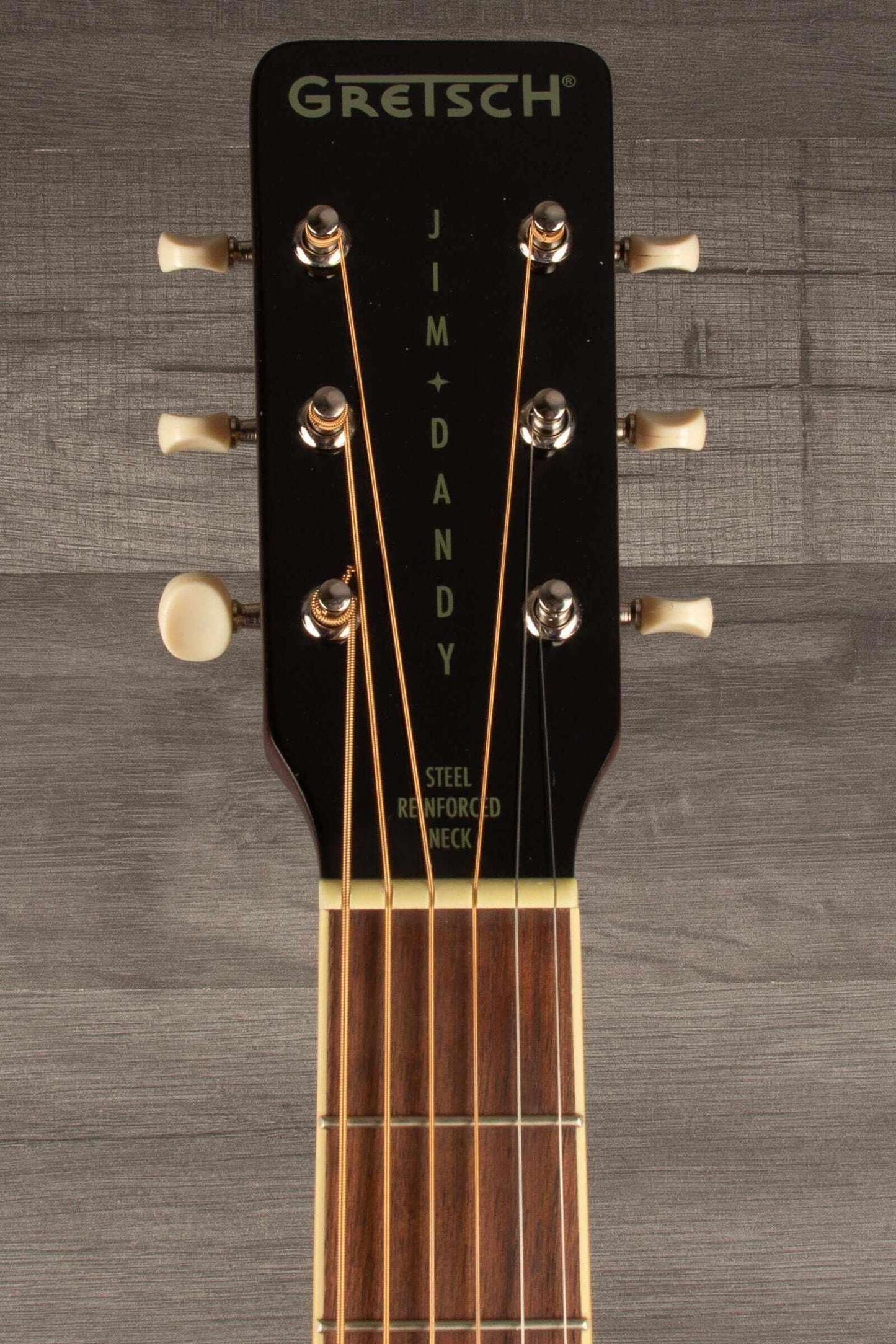 Gretsch Jim Dandy™ Concert LTD, Solid Top, Walnut Fingerboard, Heritage Burst