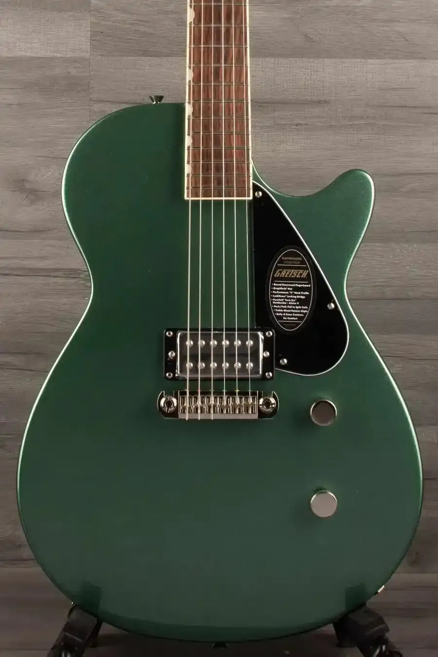 Gretsch Electromatic Jet Club 1 Pickup Steel Olive Green Guitar